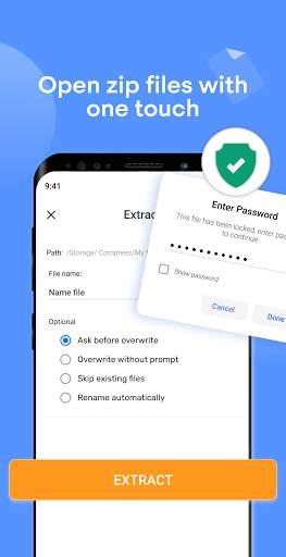 Zip & unzip files: Zip file viewer, Zip compressor screenshot 3