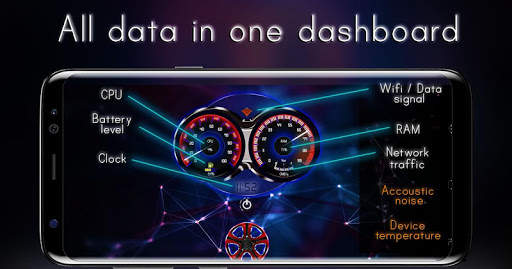 Car Dashboard Live Wallpaper II screenshot 8