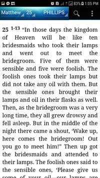 Holy Bible J.B. Phillips New Testament(Phillips) screenshot 4