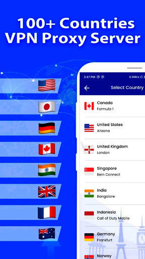 Limee VPN Lite-Free Proxy Unlimited Fast IP 2021 screenshot 5
