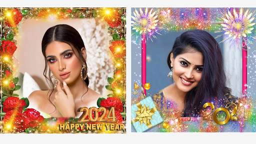 New year photo frame 2024 screenshot 4