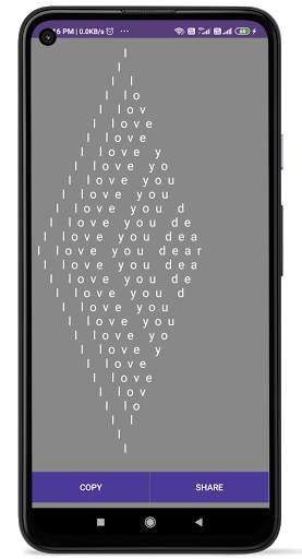 Text Repeater App screenshot 3