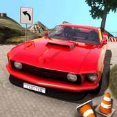 Classic Car Driving & Parking Simulator logo