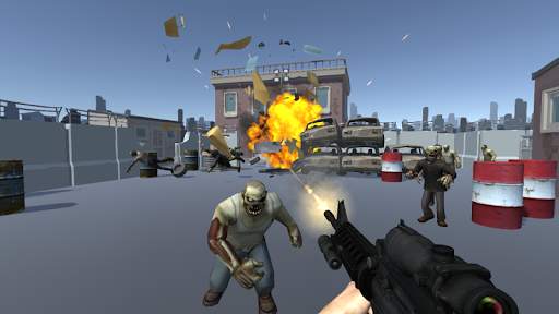 Zombie Shooter Simulator dead Kill Shooting War 3D screenshot 11