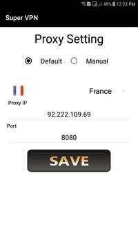 Super VPN screenshot 2