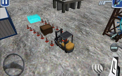 Forklift madness 3D simulator screenshot 2
