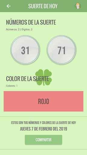 Suerte del Día screenshot 5