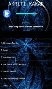 AKRITI KAKAR All Song स्क्रीनशॉट 2