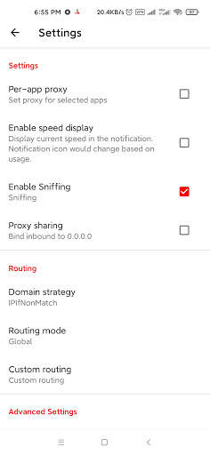 P-VPN screenshot 5