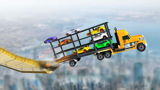 Car transporter on Mega Ramp स्क्रीनशॉट 5