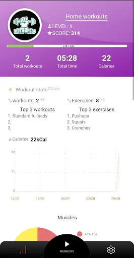 Workout 7 screenshot 2