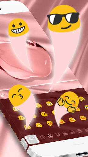 Velveteen Rosy Apple Keyboard Theme screenshot 3
