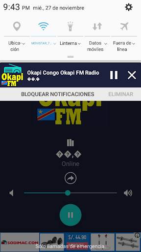 Okapi Congo Okapi FM Radio Apps For Android screenshot 3