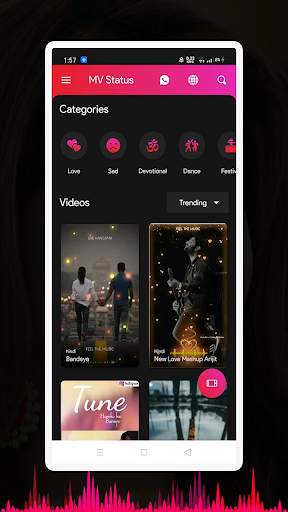 Snack Video Status: Short & Funny Video Status App screenshot 5