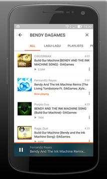 BENDY Dagames Full Songs 2 تصوير الشاشة