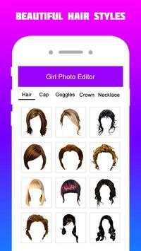 Girls Photo Editor 2018 screenshot 3