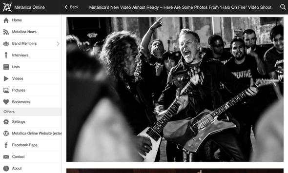 Metallica Online screenshot 10