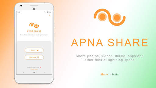 ApnaShare - India's fastest file sharing app screenshot 1