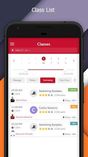 FitnessTime App screenshot 4