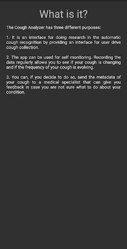Cough Analyzer screenshot 2