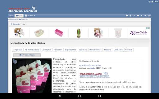 Mendrulandia (calculadora de saponificación) screenshot 10