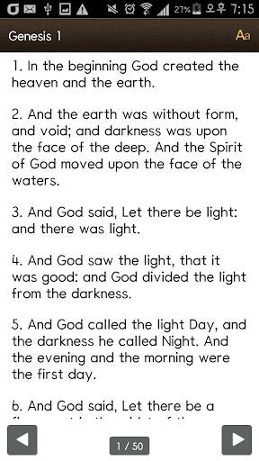 Holy Bible-King James Version screenshot 3