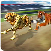 loca salvaje animal carrera icon