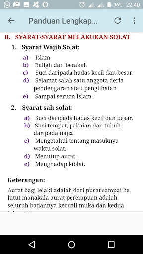 Panduan Solat,Wirid & Doa screenshot 24