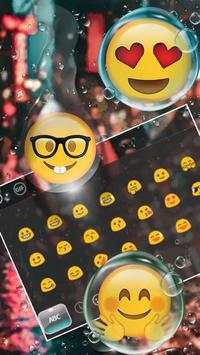 Transparent Water Drop Keyboard Theme screenshot 3