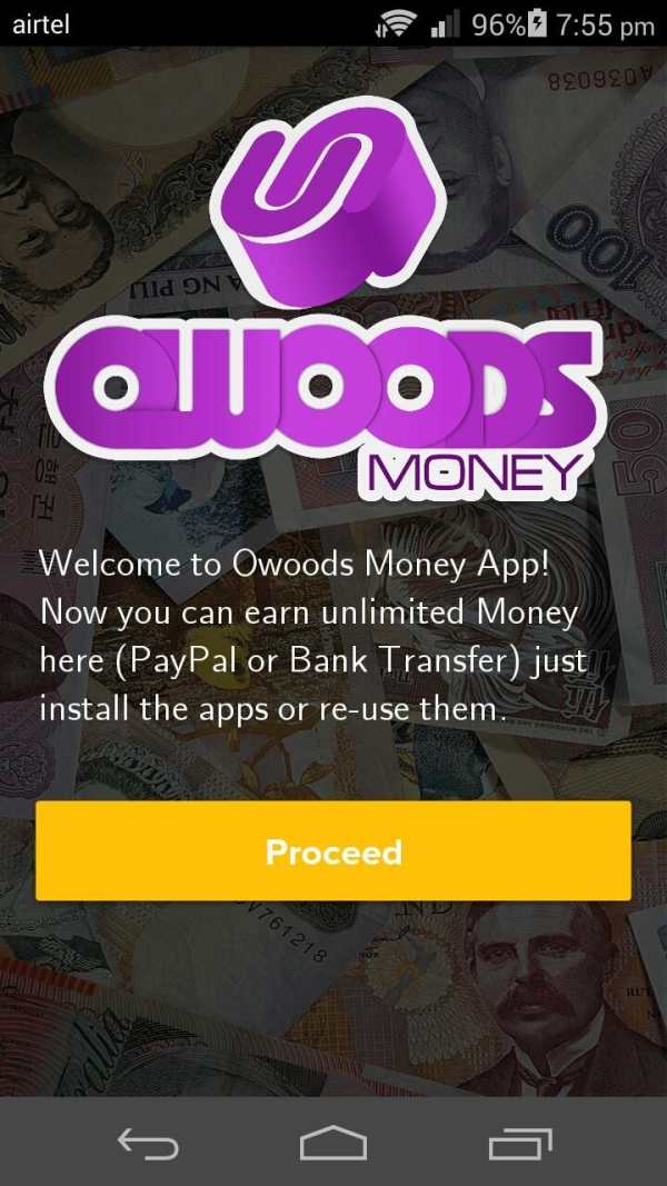 Owoods Money App स्क्रीनशॉट 1