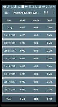 3G, 4G Data & Wifi Internet Speed Meter screenshot 2