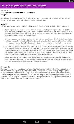 How to Gain Confidence screenshot 8