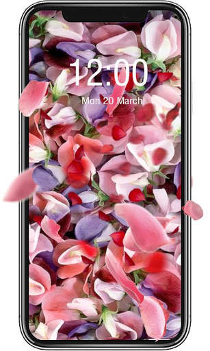 🌹 Rose Petals Live Wallpaper Free screenshot 3