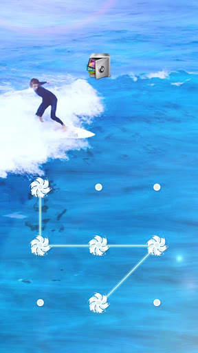 AppLock Live Theme Surfing – Paid Theme screenshot 1