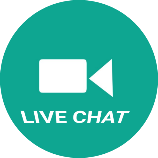 Live Chat free video calling &amp; chat icon