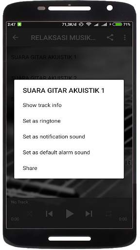 Musik Relaksasi Offline screenshot 3