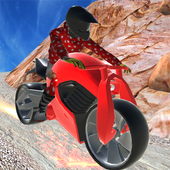 Dog Bike Man Hero icon