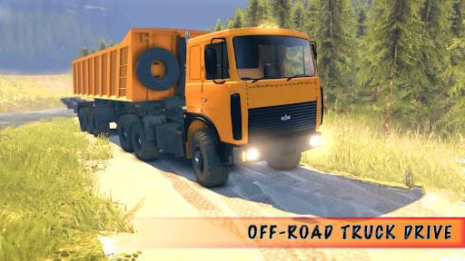 Russion Truck Driver Offroad screenshot 1