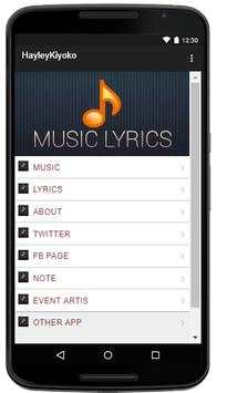 Hayley Kiyoko Music Lyrics screenshot 1