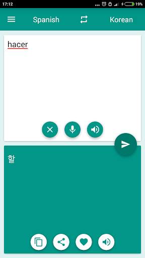 Korean-Spanish Translator 3 تصوير الشاشة