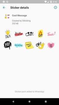 StikoKing- Stickers for WhatAPP #NEW YEAR #XMAS screenshot 3