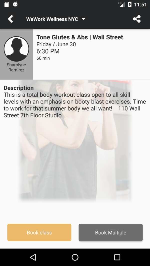 WeWork Wellness screenshot 4