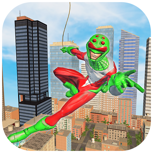 Superhero Rescue Mission - Rope Hero City Game icon