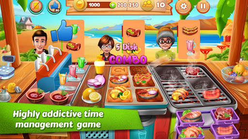 Resort Juice Bar & BBQ Stand : Food Cooking Games screenshot 2