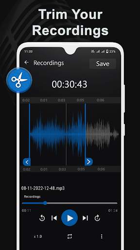 Voice Recorder and Editor screenshot 2