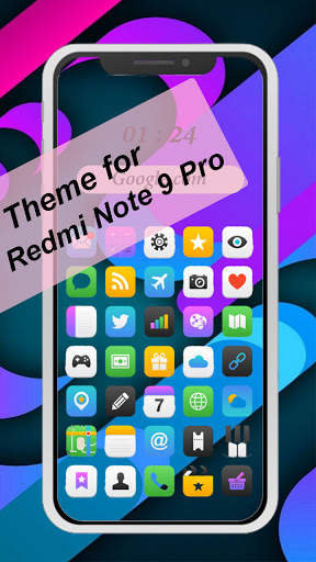 Theme for Xiaomi Redmi Note 9 pro screenshot 2