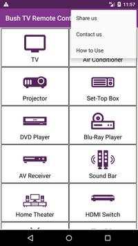 Bush TV Remote Control screenshot 2