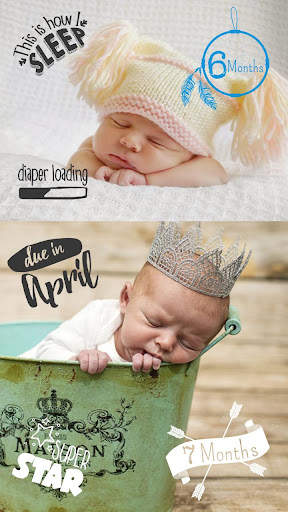 Baby Story Photo Editor 2 تصوير الشاشة