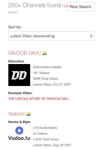 UChannel Youtube Video Search screenshot 2