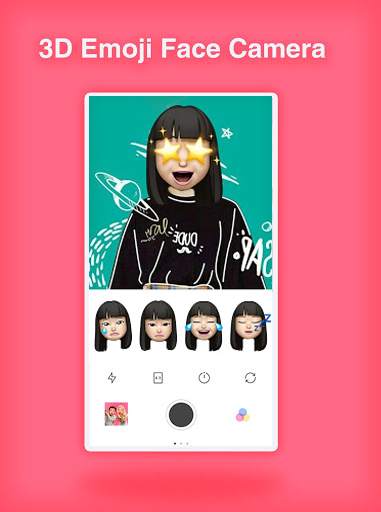 3D Emoji Face Camera - Snap Emoji Head Stickers screenshot 6